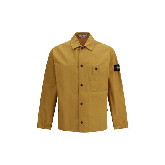 Stone Island Bicolor Cotton Men's Coat